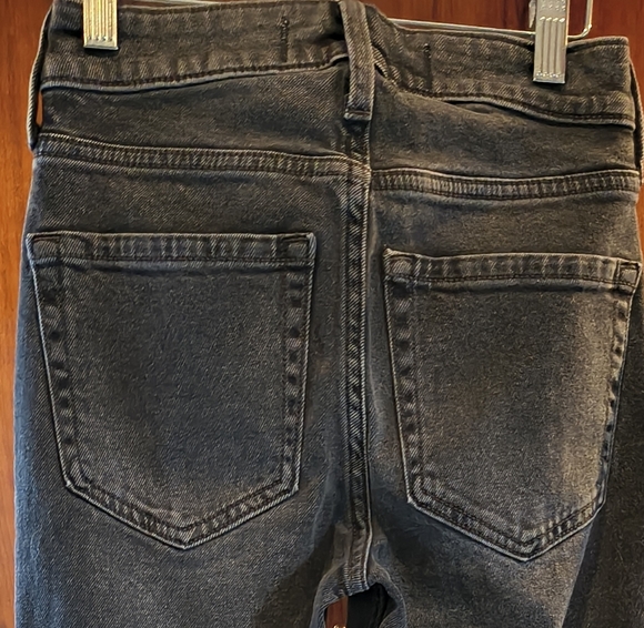 Hollister Dark Gray Flare Jeans NWT - Picture 5 of 8